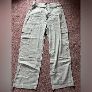 Linen Cargo Pants